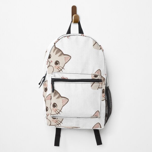 Item preview, Cute Peekaboo Cat Kawaii Illustration designed and sold by Chromaluxe.