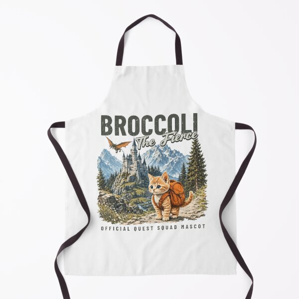 Item preview, Broccoli the Fierce, Sworn Protector of the Quest Squad, Fourth Wing Inspired, Fantasy Bookish designed and sold by TEHAGE.