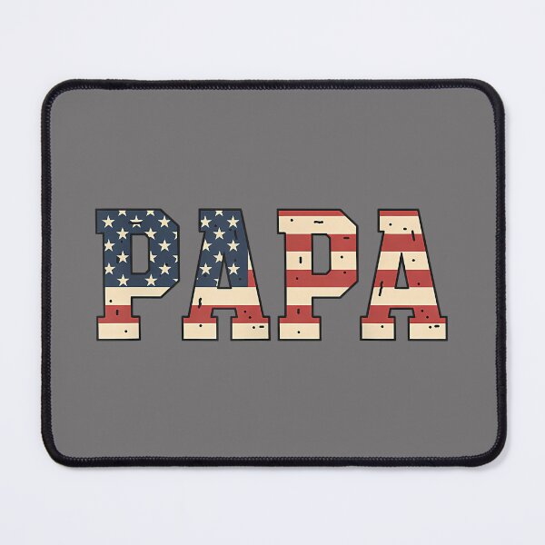 Item preview, Papa American Flag Grandpa Dad Kids Patriotic Family designed and sold by KristineLi.