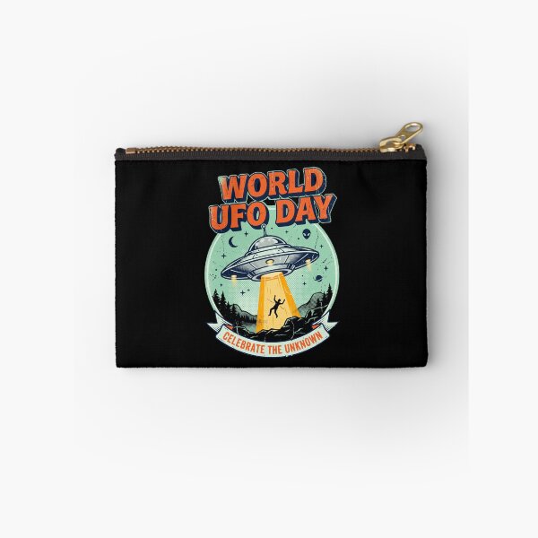Item preview, World UFO Day  July 2nd Funny Sci Fi designed and sold by dudelinart.