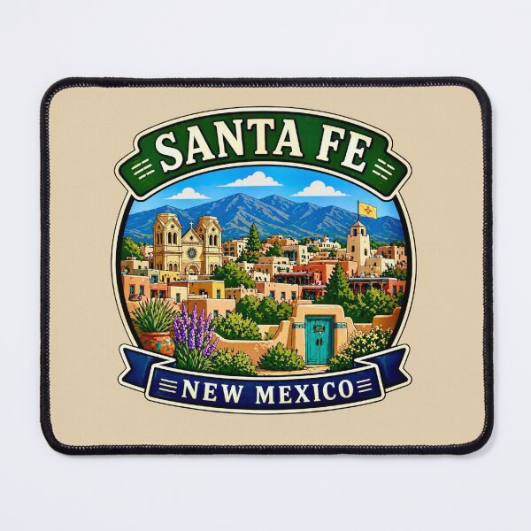 Item preview, Santa Fe, New Mexico designed and sold by Myra365Art.