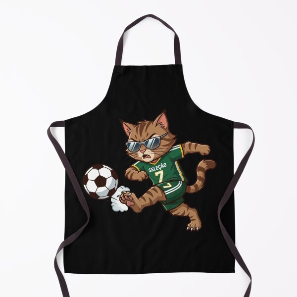 Item preview, Portugal Soccer Cat Power Shot — Selecao Number 7 Cartoon designed and sold by David Mateo ArtWorks.