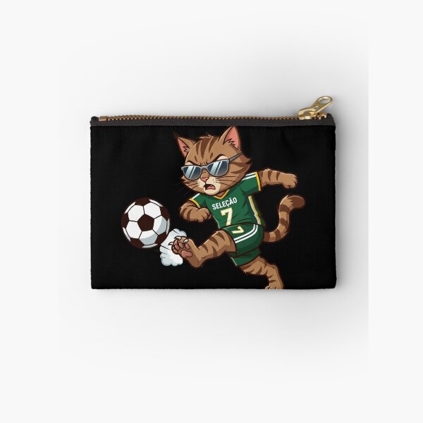 Item preview, Portugal Soccer Cat Power Shot — Selecao Number 7 Cartoon designed and sold by David Mateo ArtWorks.