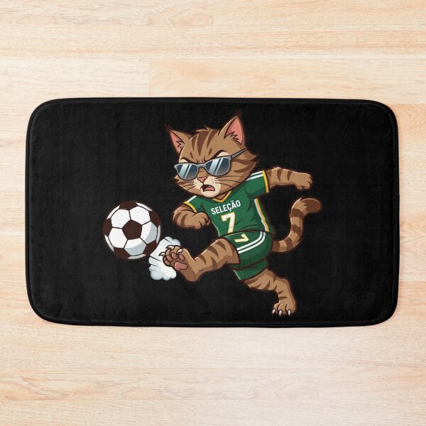Item preview, Portugal Soccer Cat Power Shot — Selecao Number 7 Cartoon designed and sold by David Mateo ArtWorks.