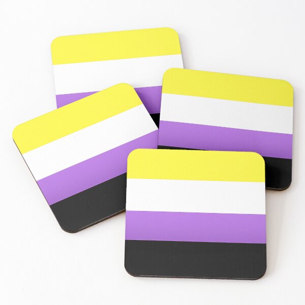 Item preview, Non-Binary Pride Flag designed and sold by adriab.