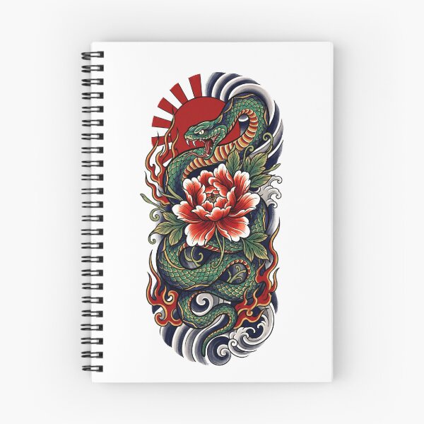 Item preview, Crimson Serpent Bloom designed and sold by Irezumiya.