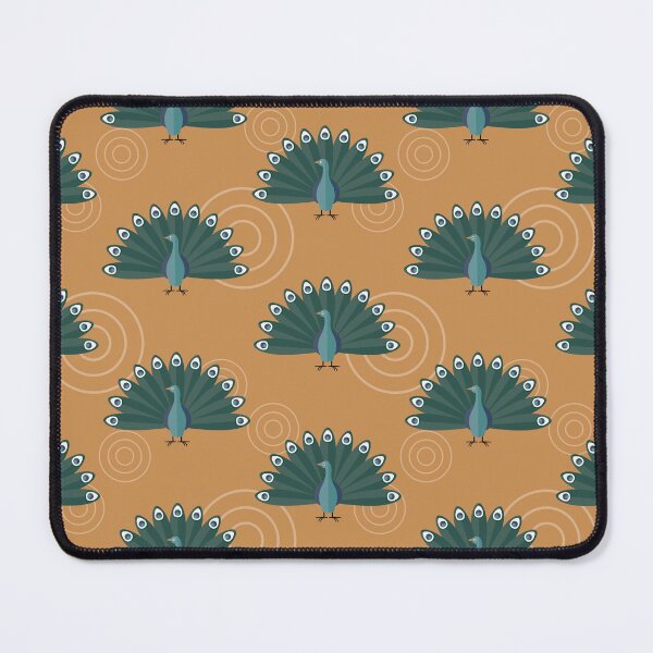 Item preview, Peacocks on brown designed and sold by reneesillus.