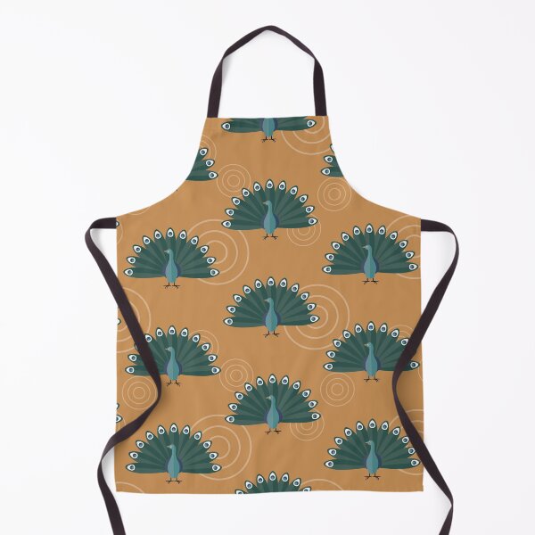 Item preview, Peacocks on brown designed and sold by reneesillus.
