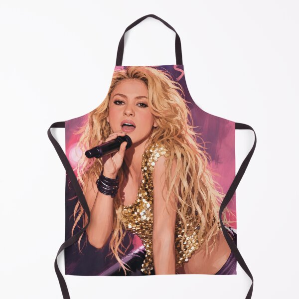 Item preview, Shakira - Vibrant Digital Stage Concert Pop Art Poster designed and sold by Vicky021.