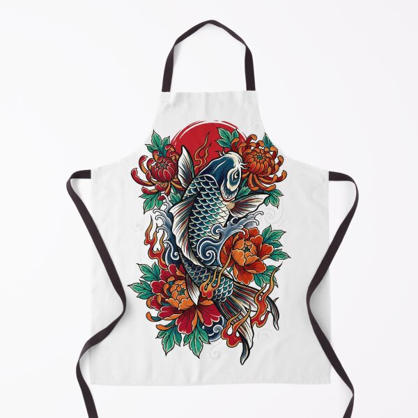 Item preview, Crimson Koi Blossom designed and sold by Irezumiya.