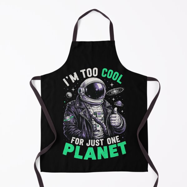 Item preview, I'm too cool for just one planet designed and sold by HandicraftArt.