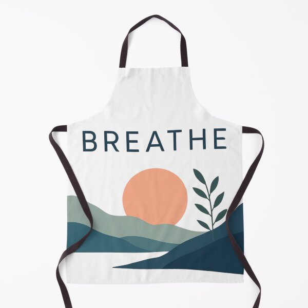 Item preview, Breathe Minimalist Landscape Art - Calm Botanical Boho Design designed and sold by GraphixByHub.