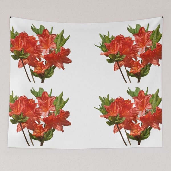 Item preview, orange azalea flowers designed and sold by MeadowMagicDesigns.