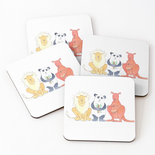 Item preview, Three Friends designed and sold by Annie White Illustration.