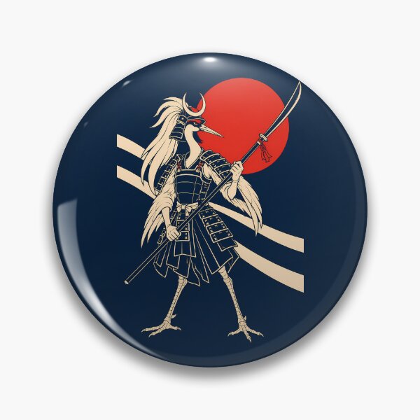 Item preview, Samurai Crane designed and sold by KungPowUnicorn.