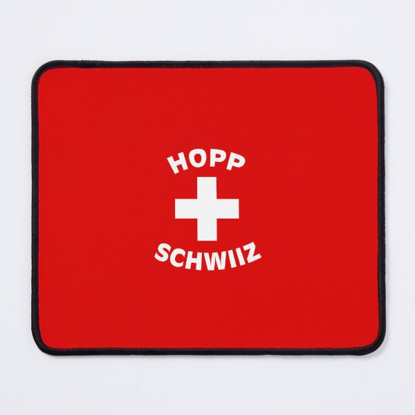 Item preview, Hopp Schwiiz Swiss Flag Cross National Pride designed and sold by AntiqueImages.