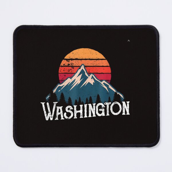 Item preview, Washington Retro Sunset Vintage | Evergreen State Outdoor Adventure Design designed and sold by ronakris009.