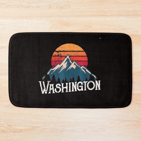 Item preview, Washington Retro Sunset Vintage | Evergreen State Outdoor Adventure Design designed and sold by ronakris009.