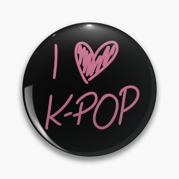 Aperçu de l'œuvre J'adore la K-pop pour les fans de K-pop créée et vendue par HugSomeNettles.