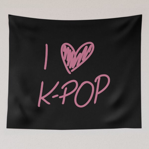 Artikelvorschau, Ich liebe K-Pop für K-Pop-Fans entworfen und verkauft von HugSomeNettles.