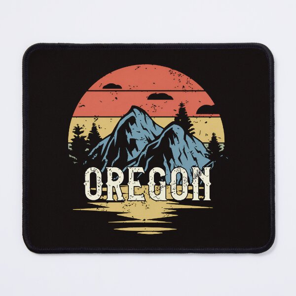 Item preview, Oregon Forest Sunset Retro Vintage | Pacific Northwest Nature Adventure Design designed and sold by ronakris009.