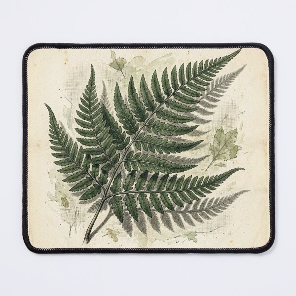 Item preview, Midnight Herbarium IV – Shadow Fern designed and sold by Roberta Calabrese.