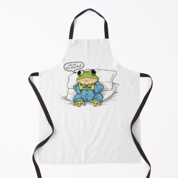 Item preview, Oh No The Doorbell Funny Frog Meme designed and sold by BeautifulVibe.