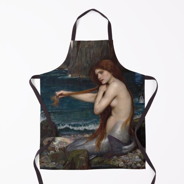 Item preview, Poster The Mermaid - John William Waterhouse Painting designed and sold by nicholaswaldrop.