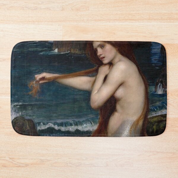 Item preview, Poster The Mermaid - John William Waterhouse Painting designed and sold by nicholaswaldrop.