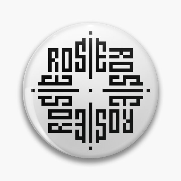 Item preview, ROSIE | Black  | Modern Geometric Kufi Calligraphy | From Name to Art   designed and sold by FOR YOUR NAME.
