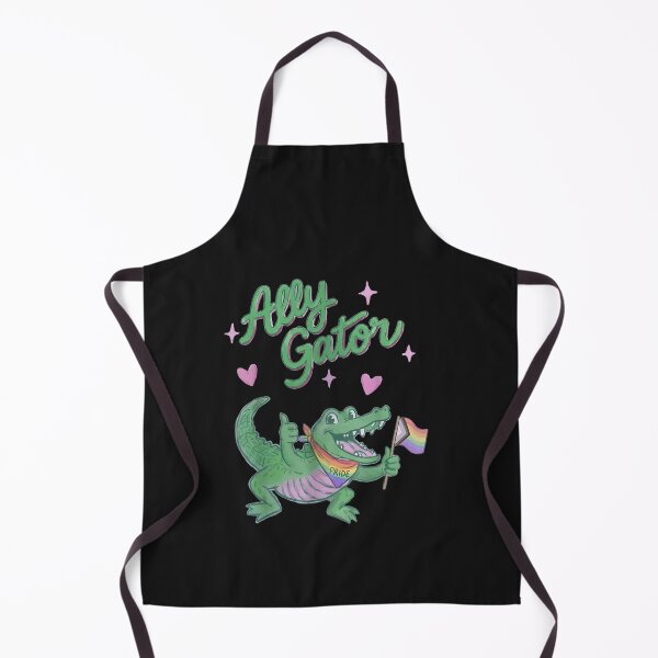 Item preview, Ally Gator Pride Month Rainbow Flag Gay LGBT Ally Alligator designed and sold by FrankIsabel.