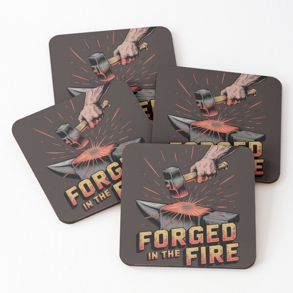 Item preview, Copy of Forged In The Fire - Gym Motivation Shirt designed and sold by Hadamah.