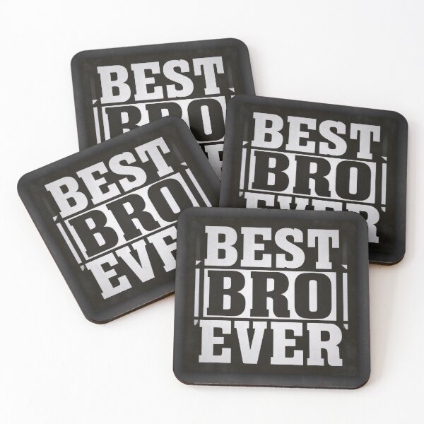 Item preview, Best Bro Ever Bold Typography Gift for Brothers designed and sold by Zabolotna_Art.