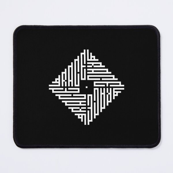 Item preview, GRACE | White  | Modern Geometric Kufi Calligraphy | From Name to Art   designed and sold by FOR YOUR NAME.