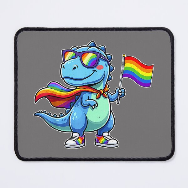 Item preview, Cute Dinosaur Rainbow LGBTQ Gay Pride Dino Boys Toddler Kids designed and sold by KristineLi.