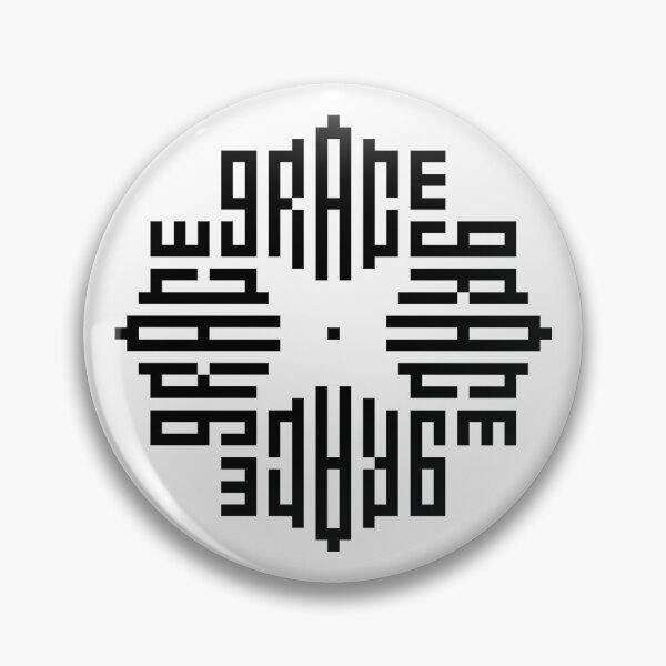 Item preview, GRACE | Black  | Modern Geometric Kufi Calligraphy | From Name to Art   designed and sold by FOR YOUR NAME.