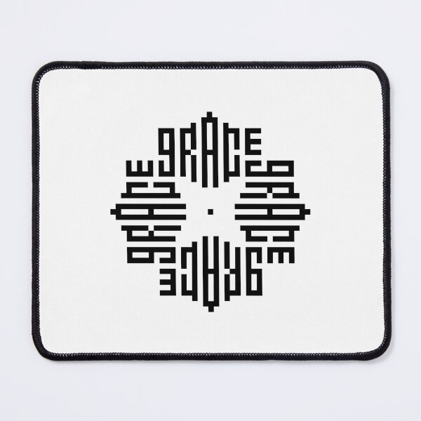 Item preview, GRACE | Black | Modern Geometric Kufi Calligraphy | From Name to Art designed and sold by FOR YOUR NAME.