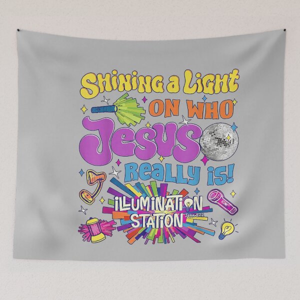 Item preview, Jesus Light of The World Illumination Station VBS 2026 designed and sold by mjohnson9.