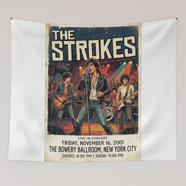 Item preview, The Strokes Concert Remake Version designed and sold by walkersnopi.