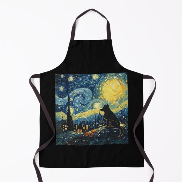 Item preview, Husky Starry Night Van Gogh Art Dog Lover Men Women designed and sold by Littermin.