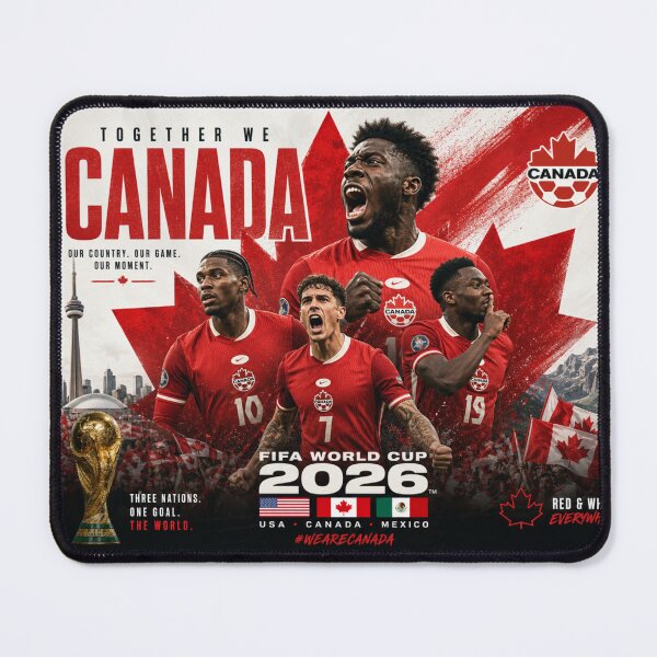Item preview, Canada – Road to 2026 World Cup Poster designed and sold by ARbyCharlie.