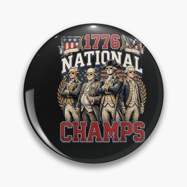 Item preview, 1776 National Champs Funny Patriotic America Founding Father designed and sold by FrankIsabel.