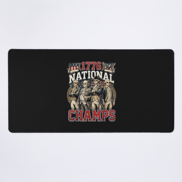 Item preview, 1776 National Champs Funny Patriotic America Founding Father designed and sold by FrankIsabel.