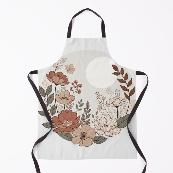 Item preview, Minimal Boho Floral Circle Illustration | Neutral Botanical Wall Art designed and sold by GalleryPeak.