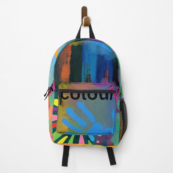 Item preview, Digital art colourful painting blue yellow white green black designed and sold by Berryegale .