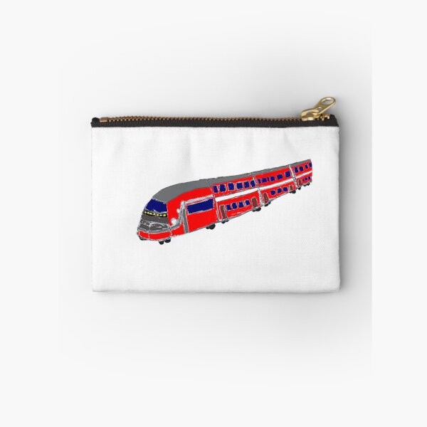 Item preview,  Red Modern Train Passenger Express Locomotive designed and sold by Shirdeutch.