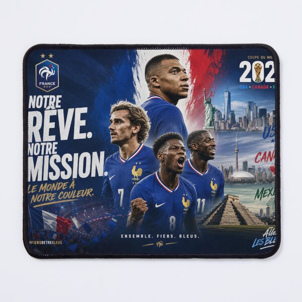 Item preview, France – Road to 2026 World Cup Poster designed and sold by ARbyCharlie.