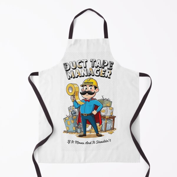 Item preview, Duct Tape Manager - Funny DIY Dad | If It Moves And It Shouldn't | Handyman Fix It All Shirt designed and sold by Petringo.