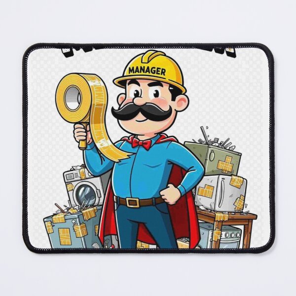 Item preview, Duct Tape Manager - Funny DIY Dad | If It Moves And It Shouldn't | Handyman Fix It All Shirt designed and sold by Petringo.