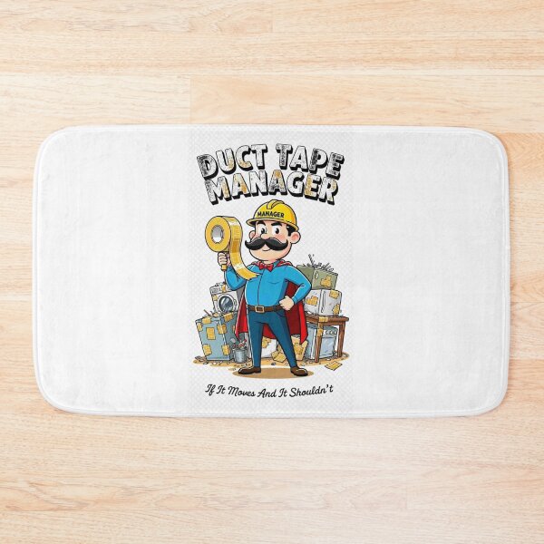 Item preview, Duct Tape Manager - Funny DIY Dad | If It Moves And It Shouldn't | Handyman Fix It All Shirt designed and sold by Petringo.